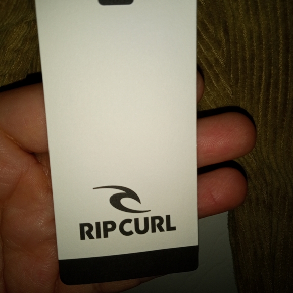 Rip curl corduroy olive green jacket - Picture 4 of 4